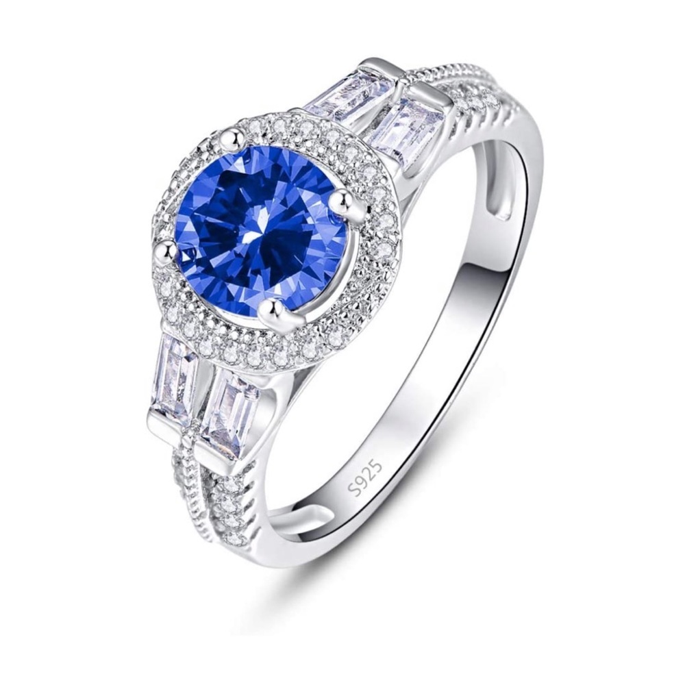 Sparkling Tanzanite Vintage Ring